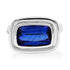 Rectangle Bezel Set Kyanite Statement Ring