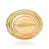 Opal or Fire Opal Cabochon Orbit Ring