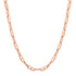 Mini Flat Mariner Gold Link Chain Necklace