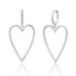 Glimmer in My Heart Diamond & Gold Drop Earrings