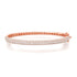 Self Love Diamond Bangle with Heart Detailing
