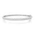 Self Love Diamond Bangle with Heart Detailing