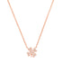 Glitzy Diamond Clover Icon Necklace