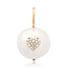 Pretty Pearl Charm with Diamond Star or Heart