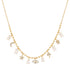 Lucky Moonstone & Diamond Icon Dangle Necklace