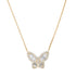 Diamond Illusion Butterfly Necklace
