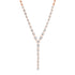 Graduated Emerald Cut Diamond Illusion Lariat