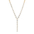 Graduated Emerald Cut Diamond Illusion Lariat
