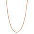 Round Bezel Set Diamond Tennis Necklace