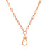 Mighty Gold Mariner Drop Toggle Chain Necklace