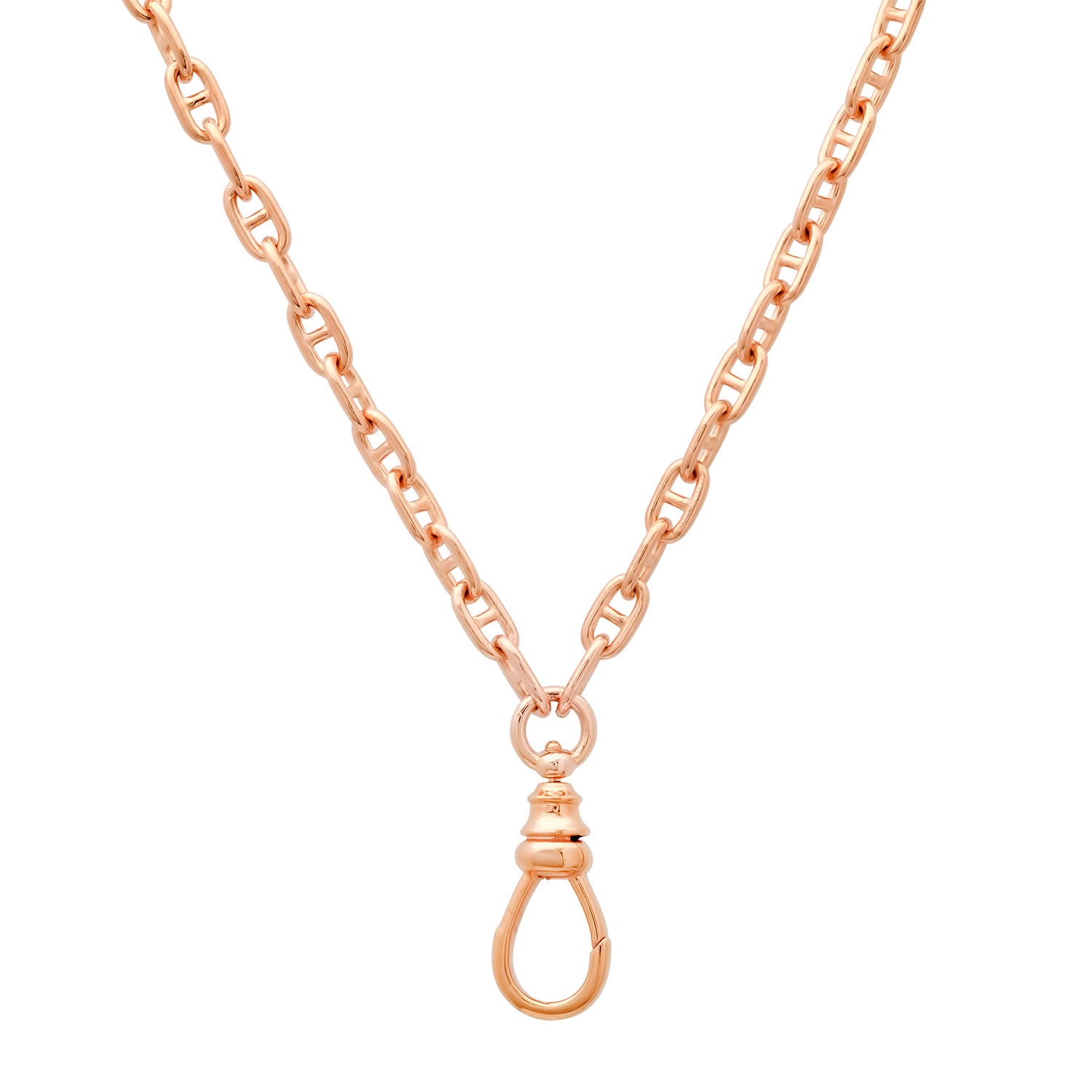 Mighty Gold Mariner Drop Toggle Chain Necklace