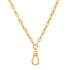 Mighty Gold Mariner Drop Toggle Chain Necklace