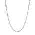 Be My Valentine Bezel Set Diamond Heart Tennis Necklace