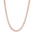 Oh My Oval Bezel Set Diamond Tennis Necklace