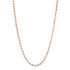 Bezel Set Diamond Pear Tennis Necklace