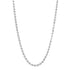 Bezel Set Diamond Pear Tennis Necklace