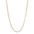 Bezel Set Diamond Pear Tennis Necklace