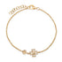 Diamond Clover Hearts Icon Bracelet