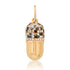 Daily Dose Black & White Diamond Pill Charm