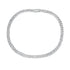Braided Pave Diamond Statement Collar Necklace