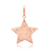 Double Sided Emerald & Pave Diamond Star Charm Pendant