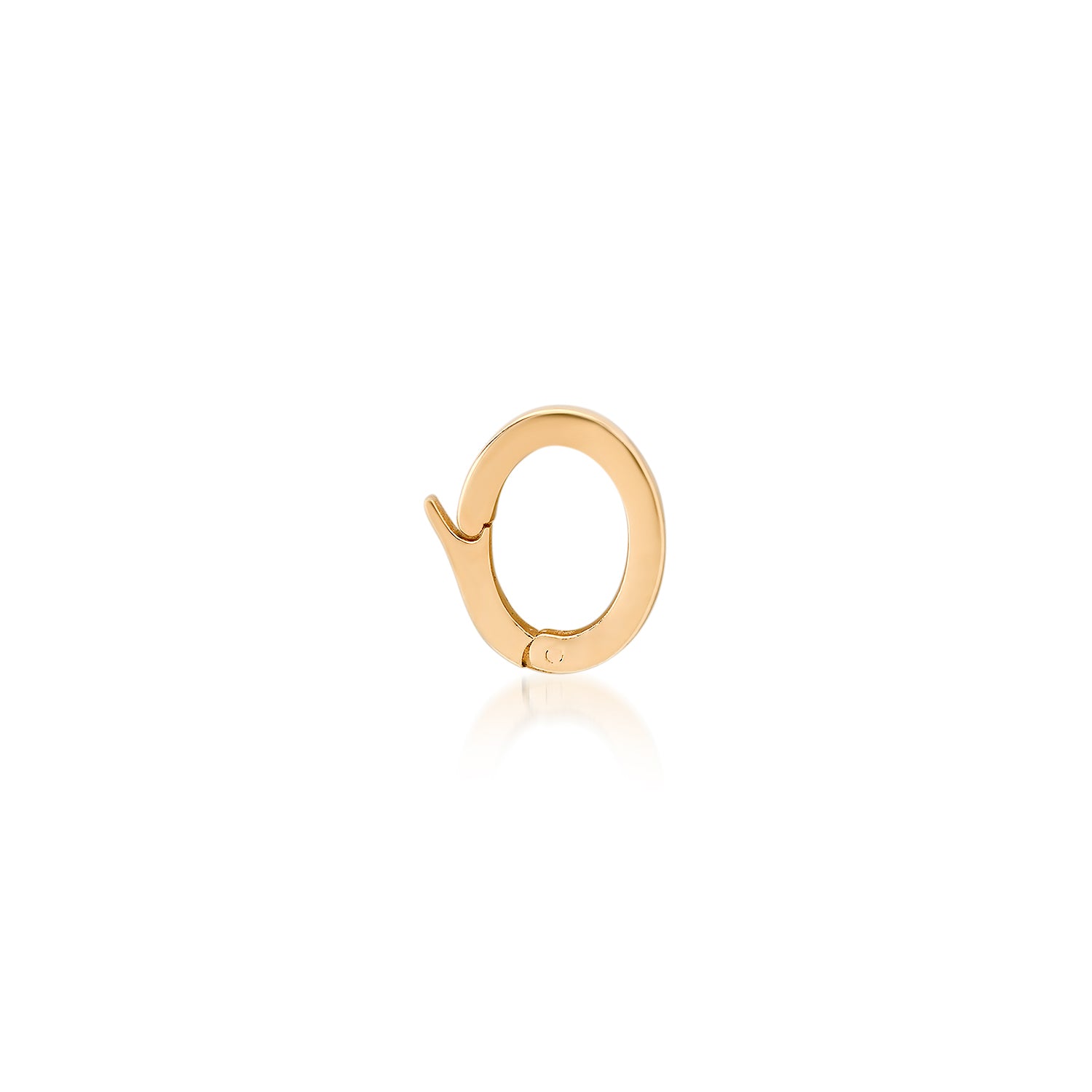 Small Flat Oval Enhancer with Hinged Hook