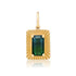 One of a Kind Serene Light Charm with Bi-Color Tourmaline