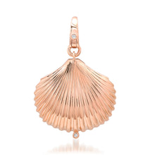 Ariel's Favorite Fluted Seashell Locket Charm