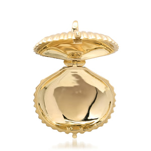 Ariel's Favorite Fluted Seashell Locket Charm