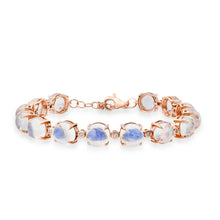 Moonstone Cabochon Tennis Bracelet