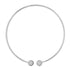 Diamond Ball Gold Collar Choker Necklace