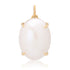 Glisten Large Oval Pearl Charm