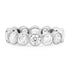 Juicy Round Bezel Set Diamond Eternity Band Ring