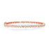 Bezel Set Mixed Shape Diamond Bangle Bracelet