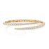 Graduated Diamond Flex Bypass Hinge Bracelet