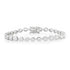 Juicy Bezel Set Diamond Pear Eternity Bracelet