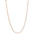 Segmented Emerald Cut Diamond Tennis Bezel Necklace