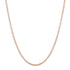 Bezel Set Petite Round Diamond Tennis Necklace