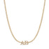 Bezel Set Petite Round Diamond Tennis Necklace