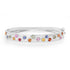 Scattered Mixed Sapphire Bangle Bracelet