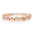 Scattered Mixed Sapphire Bangle Bracelet