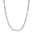 Alternating Diamond & Gold Cuban Chain Link Necklace