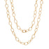 Extra Long Oval Link Chain Necklace