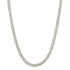 Alternating Two Tone Diamond Cuban Chain Link Necklace