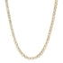East West Emerald Cut Diamond Bezel Tennis Necklace