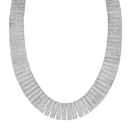 Statement Diamond Collar Necklace