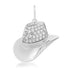 Yeehaw Pave Diamond Cowboy Hat Charm