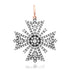 Jumbo Scattered Pave Diamond Mosaic Heart Charm