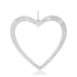 Jumbo Satin Gold & Diamond Outline Charm