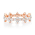 Edgy Diamond Flower Ring